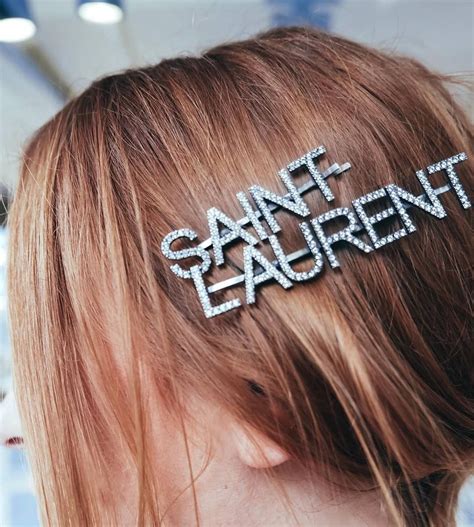 ysl hair clips